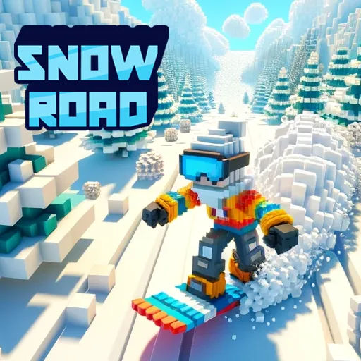 Snow Road gameplay video thumbnail