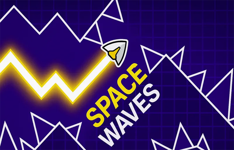 Space Waves Unblocked gameplay video thumbnail