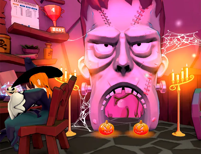 Slope Spooky gameplay